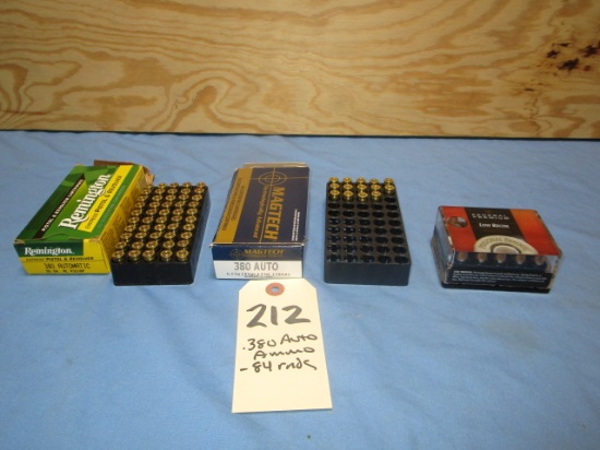 .380 Auto Ammo - 84 rnds