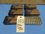 9mm Ammo - 250 rnds