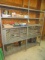 Metal Shelves with Contents - Hardware