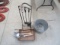 Fireplace Set, Grill Tools, galvanized pail