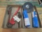 Torches, Pipe wrenches, tape measure
