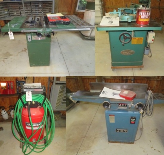 Edgington Auction - Woodworking, Tools, Reloading