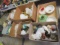 Collector Plates, Glass Lamp Shades, Etc.