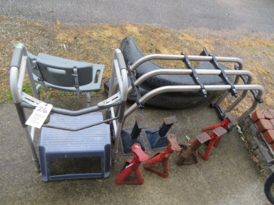 Jack Stands, Tailgate Extender, Walker