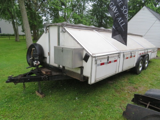 Custom Flea Market Trailer w/Contents