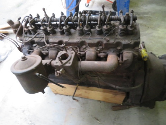 Chevy 6 cyl. Engine w/Powerglide Transmission