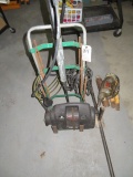 Milwaukee core drill, pressure washer