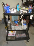 Rolling Cart & Contents - hardware