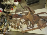 Farm Primitives - Saws, Corn Sheller, Etc.