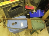 Sawhorses, Tote, Shop Stools