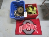 Ratchet straps, OSU Rug