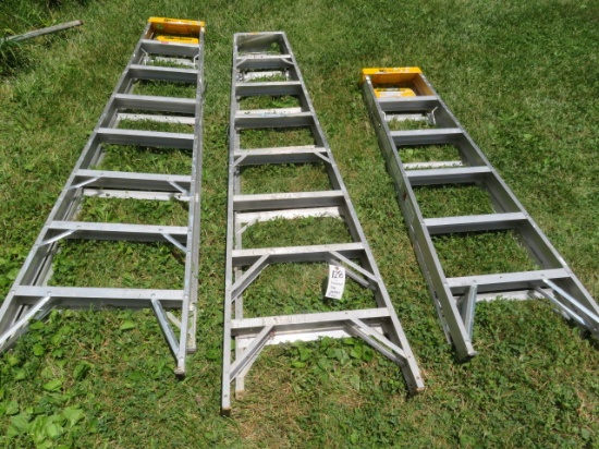 (3) Aluminum stepladders
