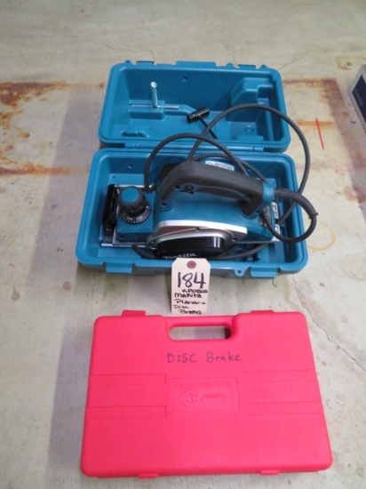 Makita Planer, Disc Brake Caliper tool