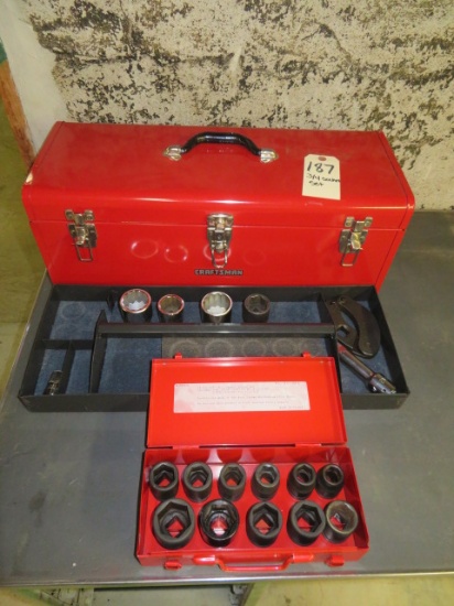 3/4" Drive Sockets & Craftsman Ratchet