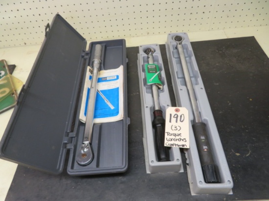 (3) Torque Wrenches