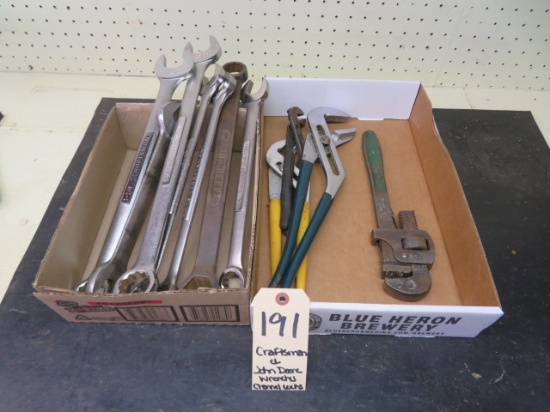 Wrenches (one John Deere), Channel Locks