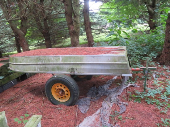 10' Aluminum Boat with trailer
