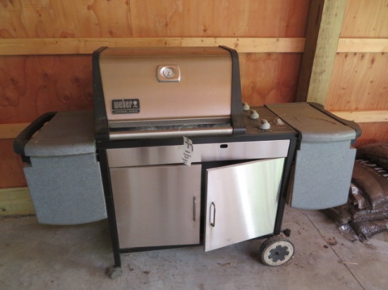 Weber Genesis Gold propane grill