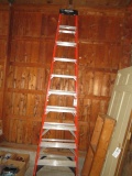 Werner 10' Fiberglass Extension Ladder