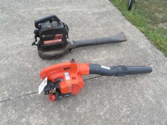 Echo & Craftsman leaf blowers