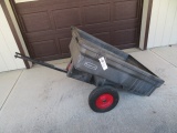 Rubbermaid dump lawn trailer