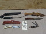 Lot of Knives - Schrade, Remington, Ole Smoky