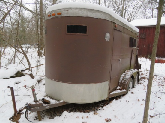 Little Buckaroo 6'x12' Horse Trailer