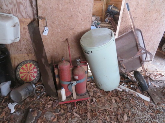 Contents of front room