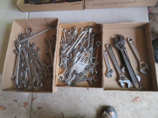 Wrenches (Craftsman, etc.) - 3 boxes