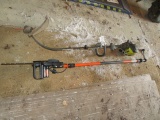 Ryobi weed trimmer, Remington electric pole saw