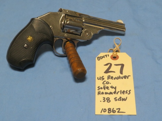 U. S. Revolver Co. Safety Hammerless .38 S&W - BD471