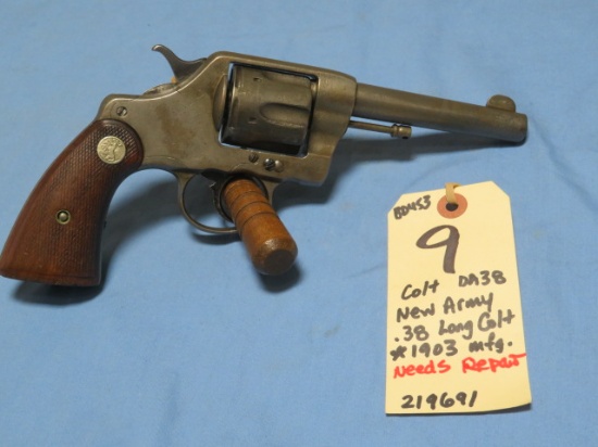 Colt DA-38 New Army .38 Long Colt - BD453