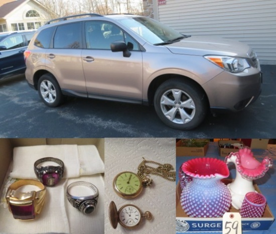 Farnsworth Auctions LLC Auction Catalog - Hall Auction - Subaru SUV ...