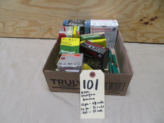 Assorted Shotgun Ammo - 133 rounds