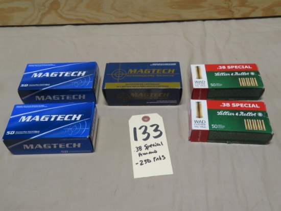.38 Special Ammo - 250 rounds