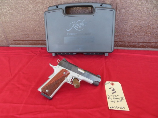 Kimber Pro Carry II .45 ACP - BE164