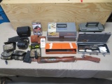 NO SHIPPING - Lot of gun cleaning & shooting items