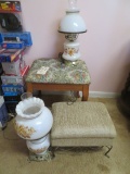 Footstools & lamps