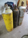 (3) gas cylinders