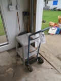 Dolly, aluminum tool stand