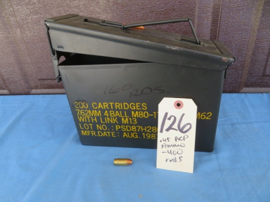 .45 ACP Ammo - 400 rounds