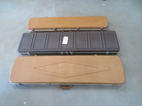 NO SHIPPING - (3) gun cases - up to 52"