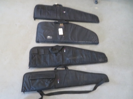 NO SHIPPING - (4) Tactical gun cases