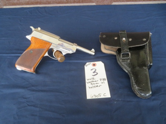 WWII Walther P38 9mm - BE237