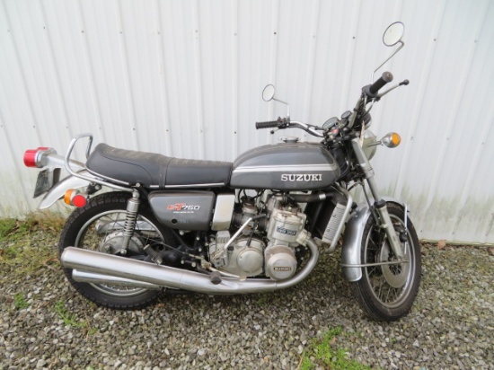 1975 Suzuki GT750 Motorcycle - LOW MILES