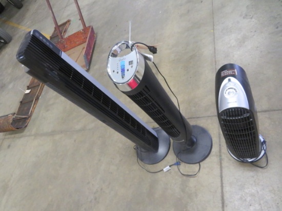 (3) tower fans