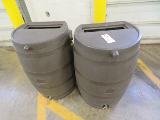 (2) Rain Water barrels
