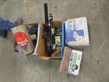 12V Battery charger, Drip Torch, Misc. items