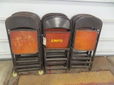 (10) folding chairs