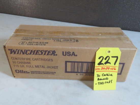 .30 Carbine Ammo - 500 rounds | Guns & Military Artifacts Ammo | Online ...